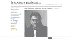 Desktop Screenshot of francescaparisini.it